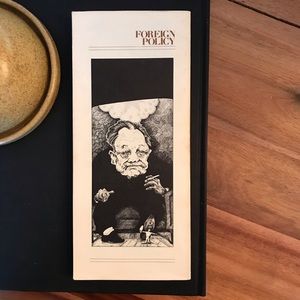Foreign policy Coffee table book 1989